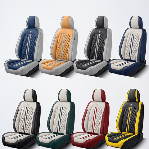 [BLACK NOVEMBER] Kit Completo Capas de Banco de Couro Sintético Dianteiro e Traseiro